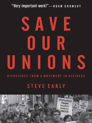 cover image of Save Our Unions